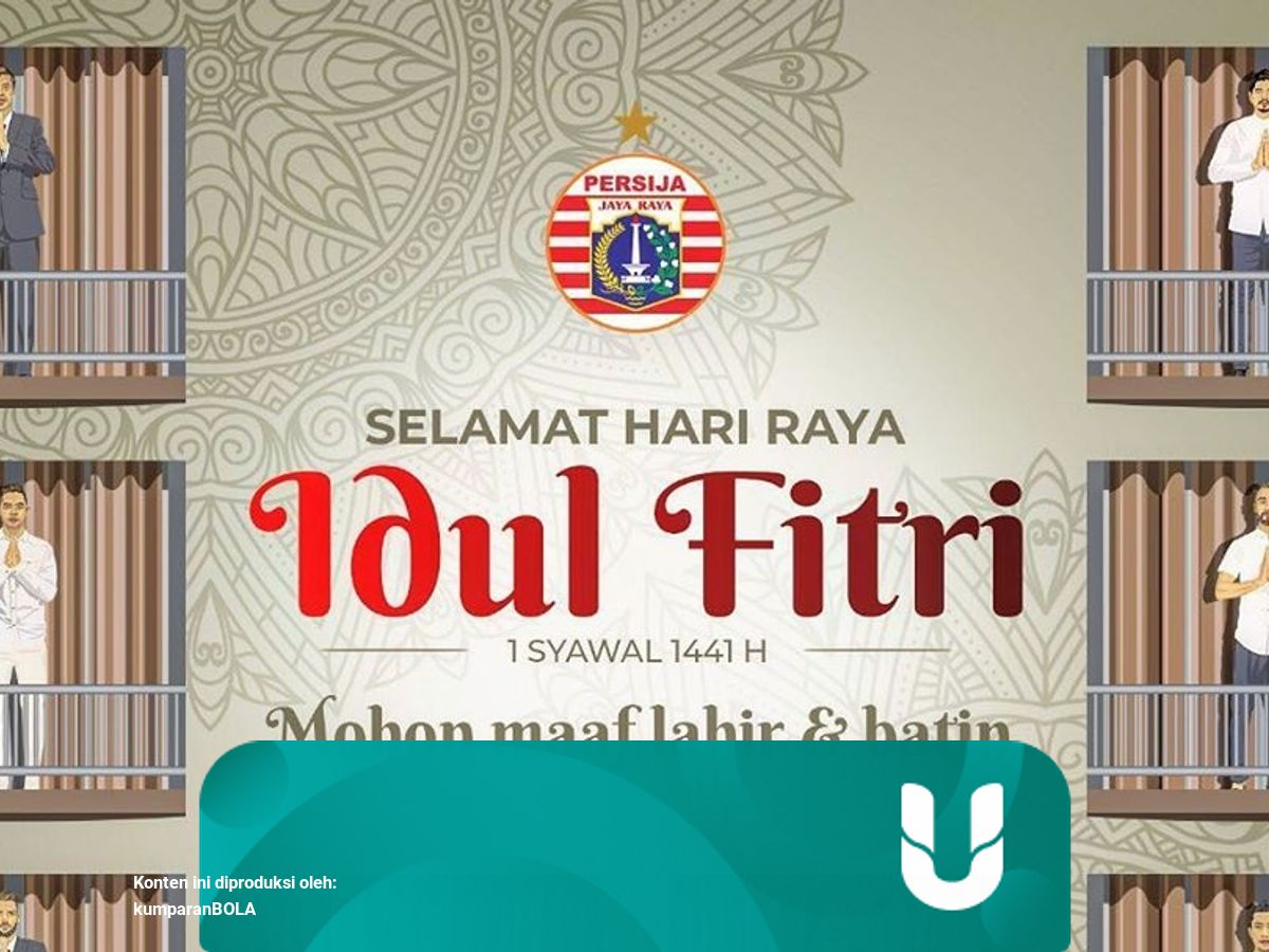 Harapan Berakhirnya Pandemi Warnai Ucapan Idul Fitri Klub