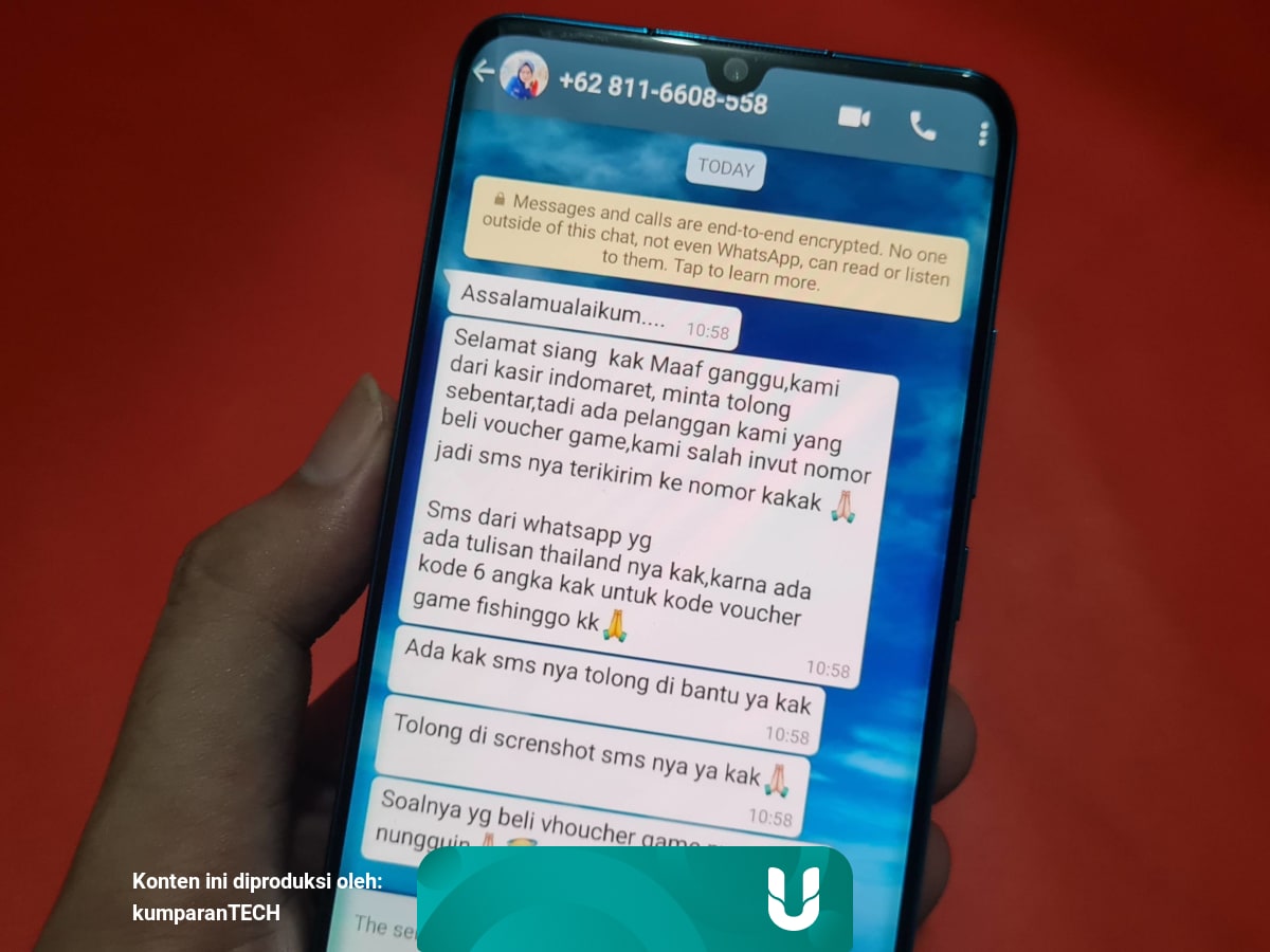 Ramai Penipuan Minta Kode Voucher Game Kasir Indomaret Akun Whatsapp Bisa Bobol Kumparan Com