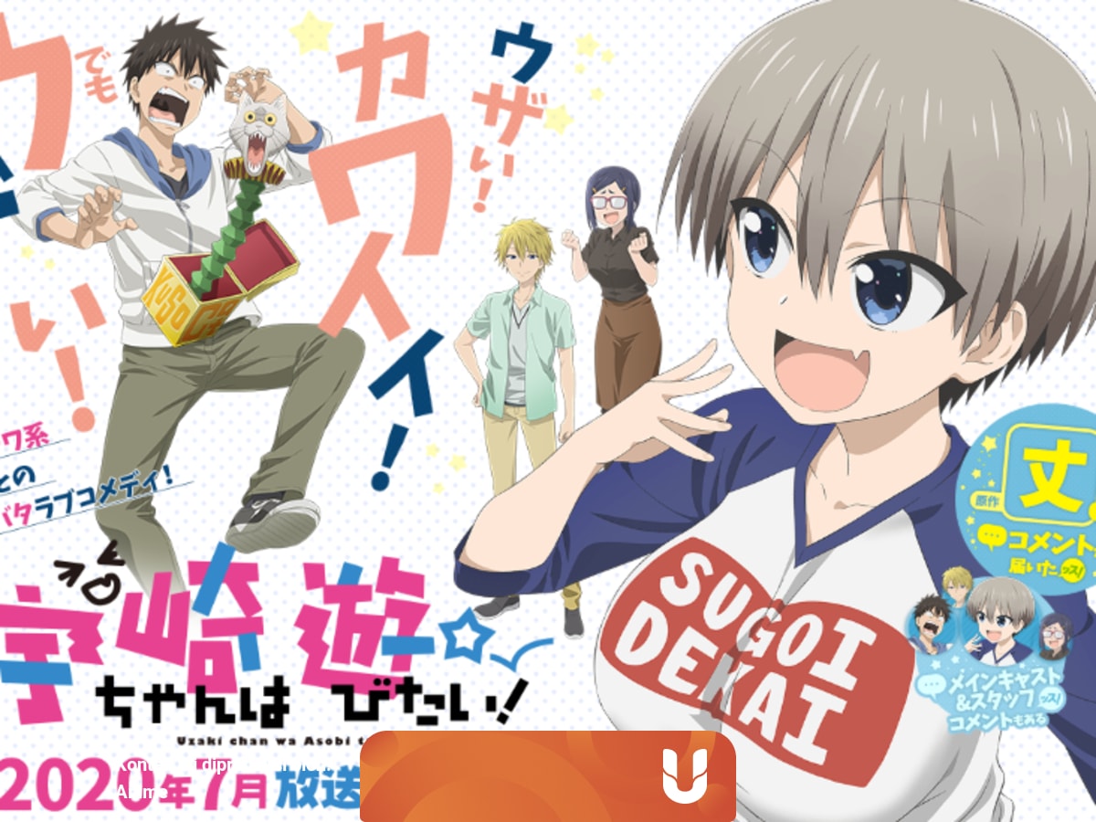 Siap Tayang Juli Nanti Anime Uzaki Chan Wa Asobitai Rilis Video Trailer Baru Kumparan Com