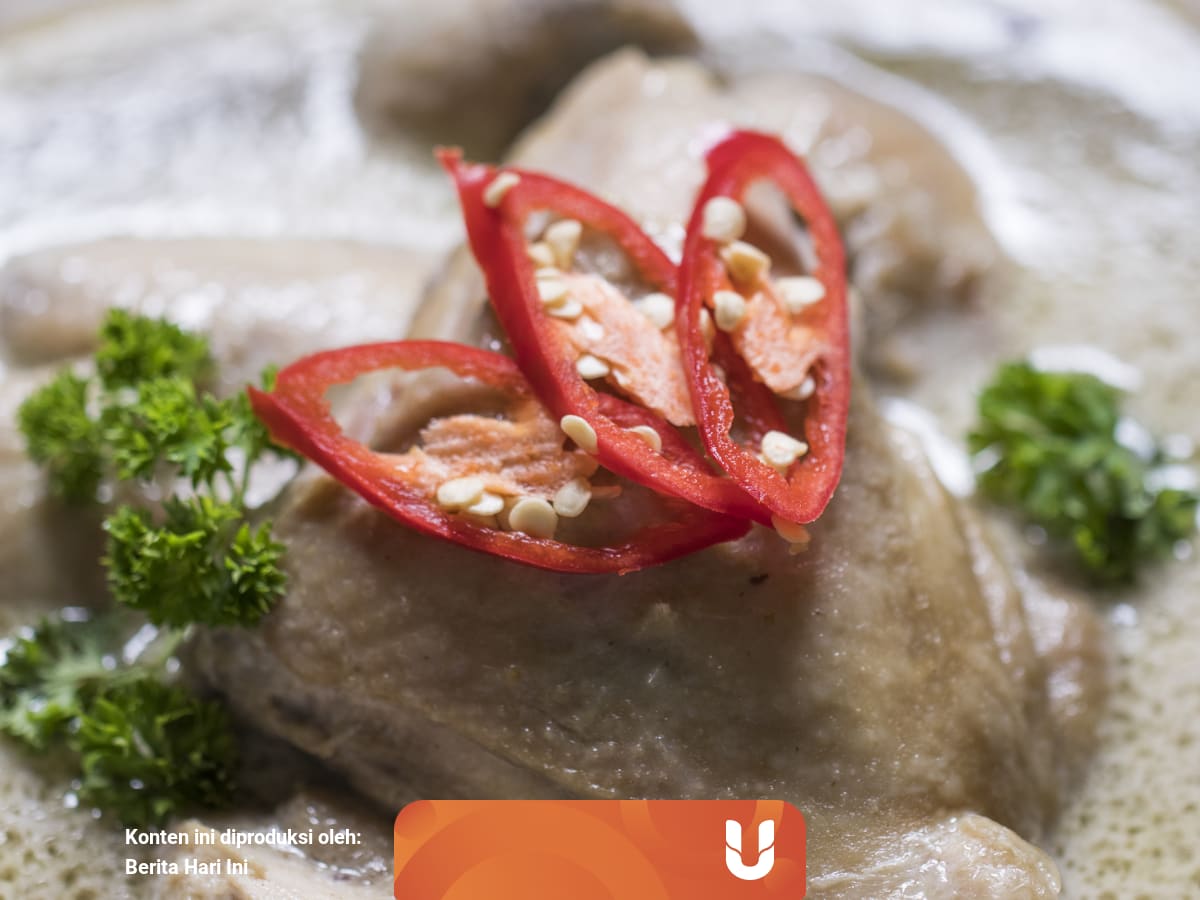 Resep Masakan Opor Ayam Tanpa Santan Bebas Kolesterol Kumparan Com
