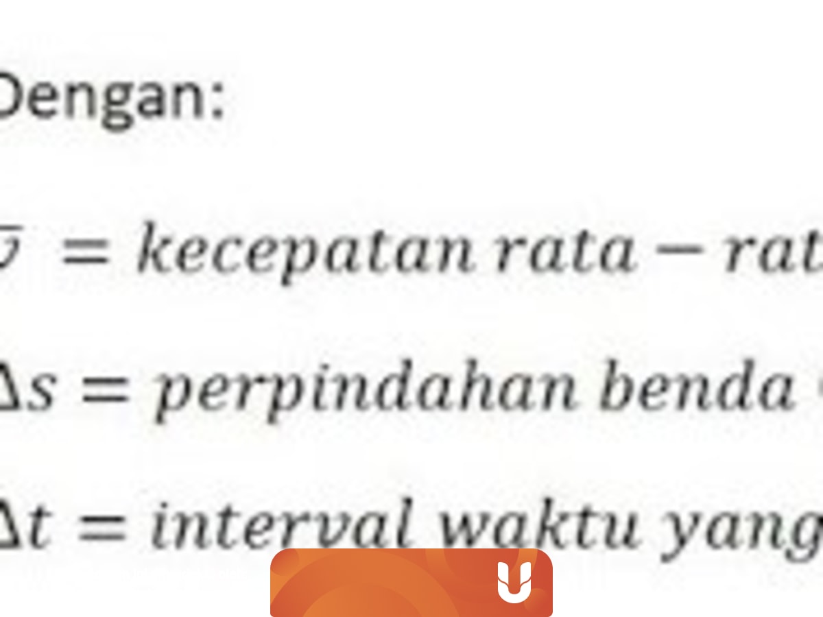 Rumus Kecepatan Rata Rata Jarak Dan Waktu Beserta Contoh Pengerjaannya Kumparan Com