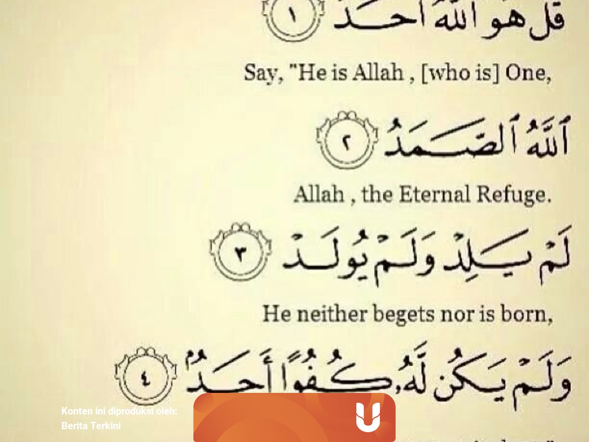 Keutamaan Surah Al Ikhlas Dan Waktu Yang Tepat Membacanya Kumparan Com