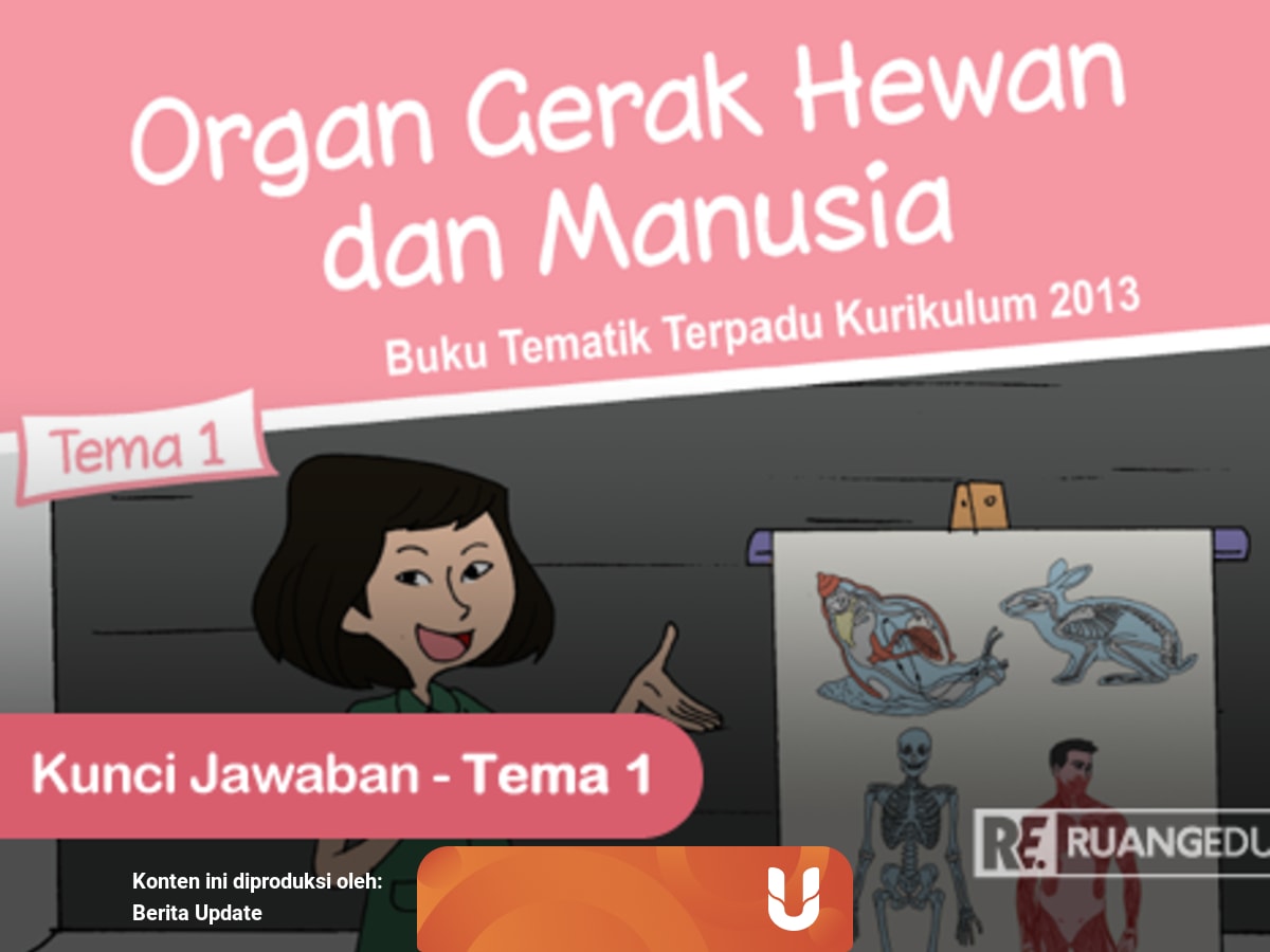 Kunci Jawaban Tema 1 Kelas 5 Organ Gerak Hewan Dan Manusia Pilihan Ganda Kumparan Com