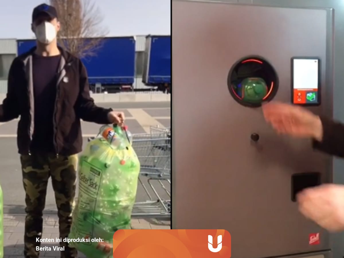 Canggih Alat Ini Bikin Belanja Di Supermarket Bisa Bayar Pakai Botol Bekas Kumparan Com