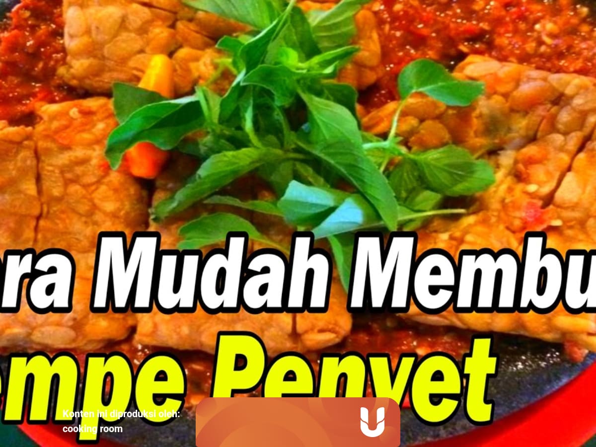 Cara Mudah Membuat Tempe Penyet Dan Sambal Cobek Kumparan Com