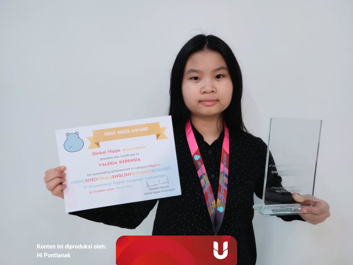 Kisah Gadis Pontianak Yang Jadi Juara Olimpiade Bahasa Inggris Di Italia Kumparan Com