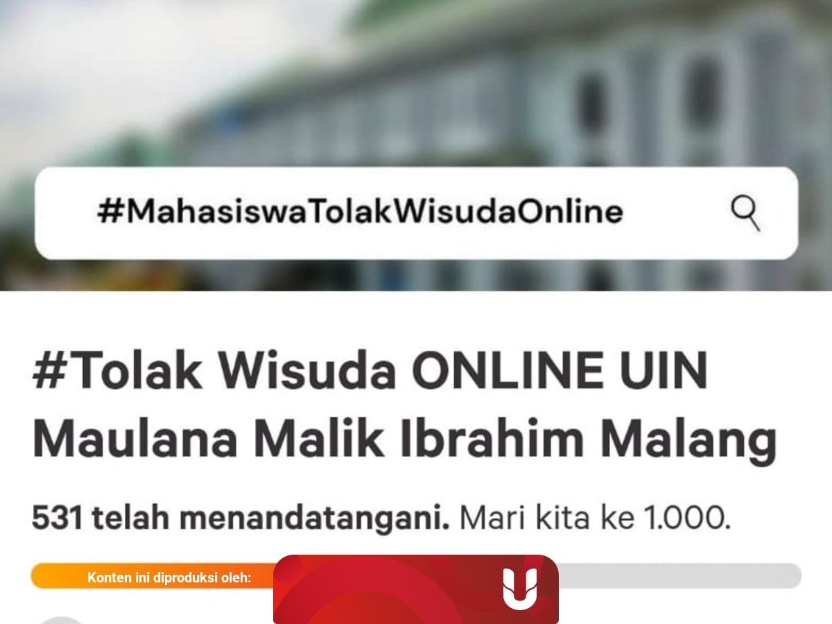 Buat Petisi Calon Wisudawan Uin Malang Tolak Wisuda Online Kumparan Buat Petisi Calon Wisudawan Uin Malang Tolak Wisuda Online Kumparan