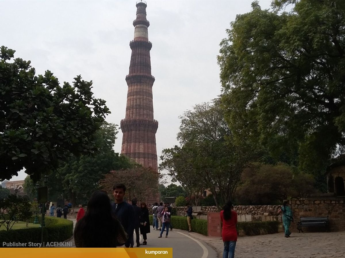 Qutub Minar Warisan Dunia Unesco Di Delhi India 1 Kumparan Com