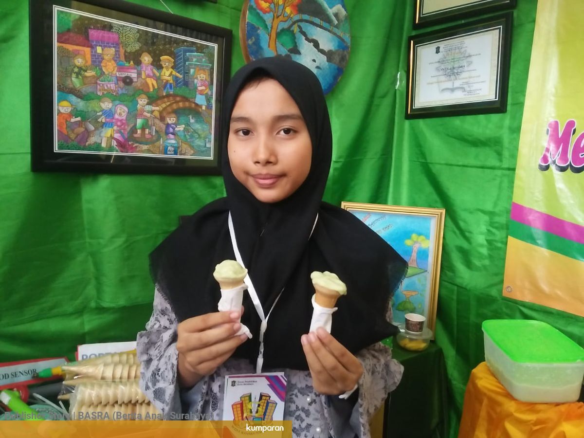 Mencicip Es Krim Kulit Kacang Hijau Yang Enak Dan Bergizi Tinggi Kumparan Com
