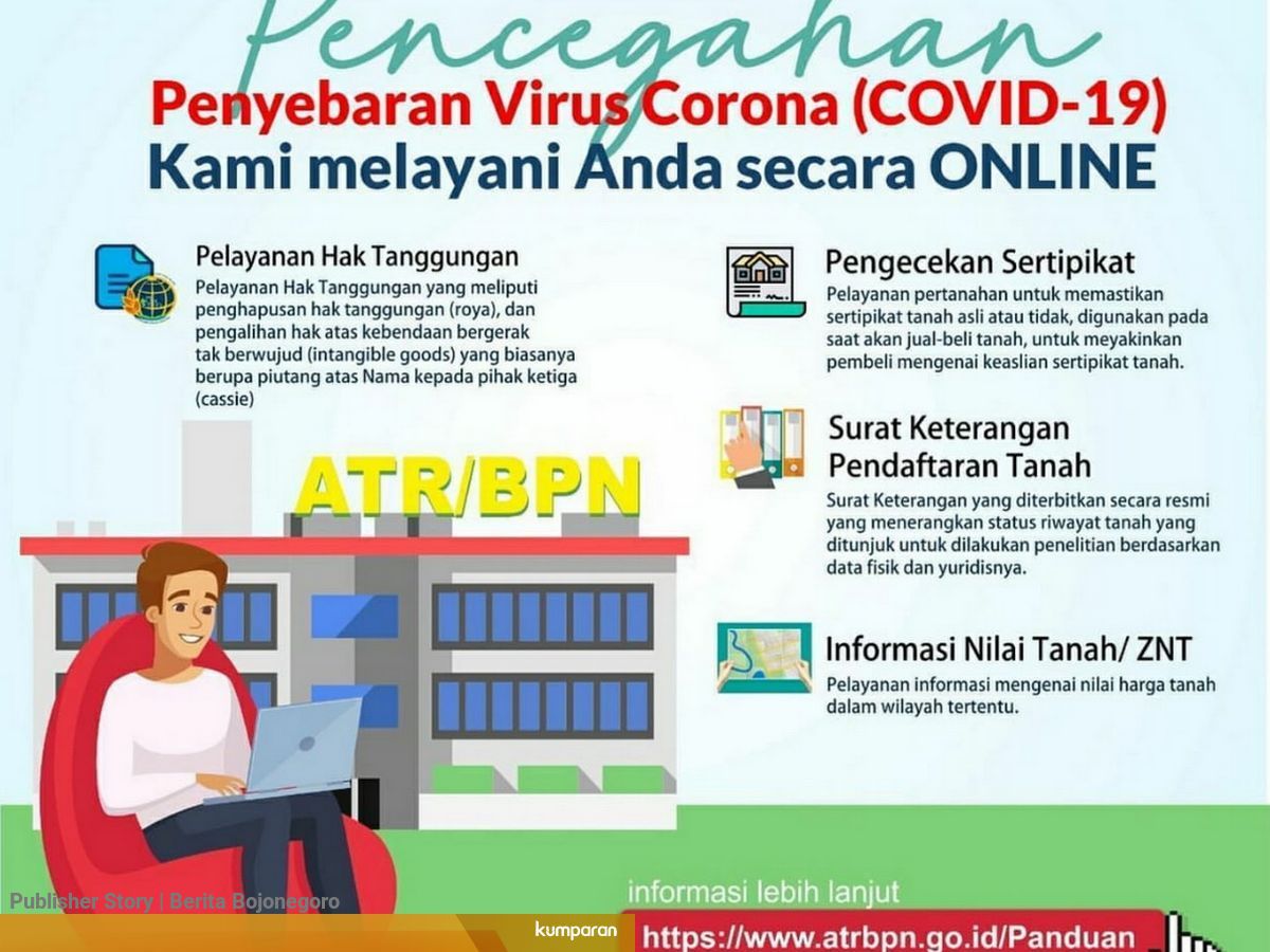 Bpn Bojonegoro Imbau Masyarakat Manfaatkan Layanan Sertifikat Online Kumparan Com