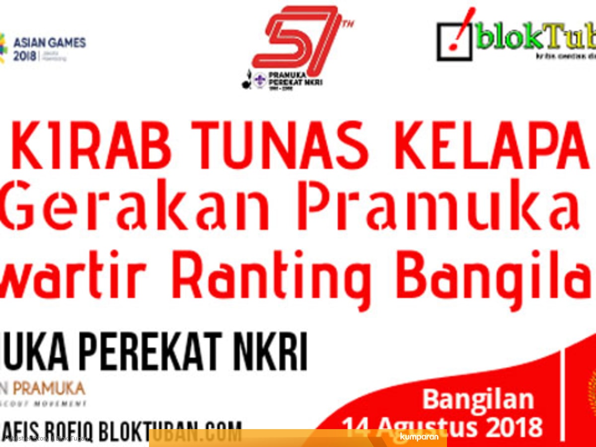 Besok Ribuan Pramuka Bangilan Akan Mengikuti Kirab Tunas Kelapa Kumparan Com