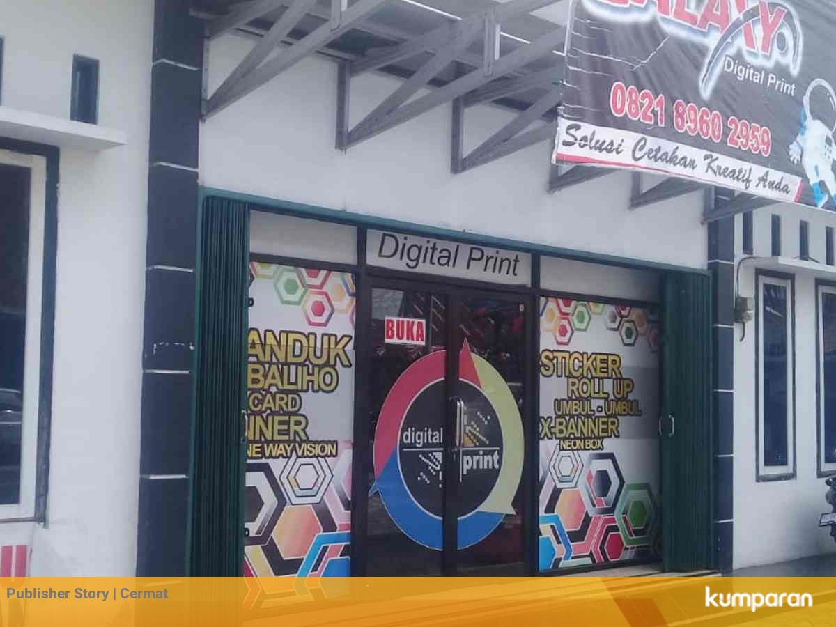 bisnis percetakan di ternate masih lesu