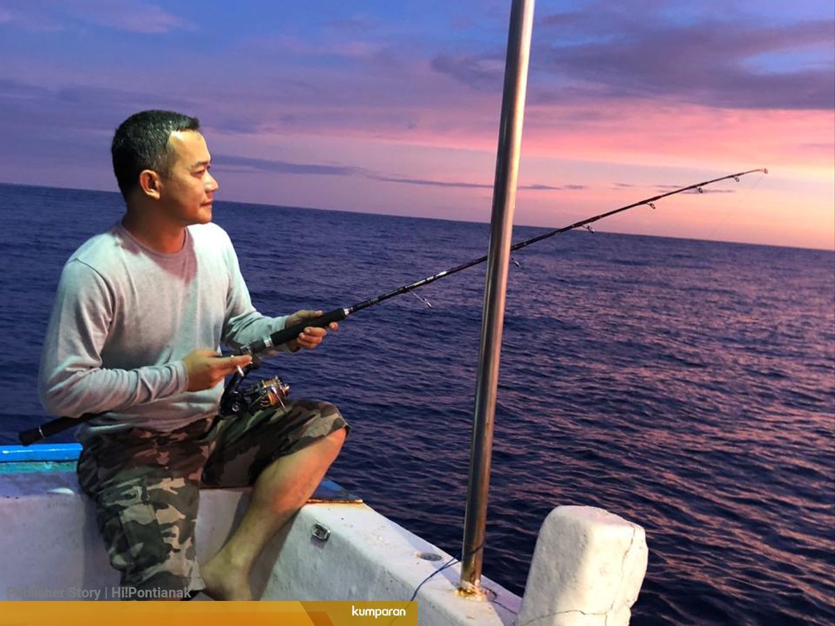 Laut Natuna Surga Bagi Para Pemancing Kumparan Com