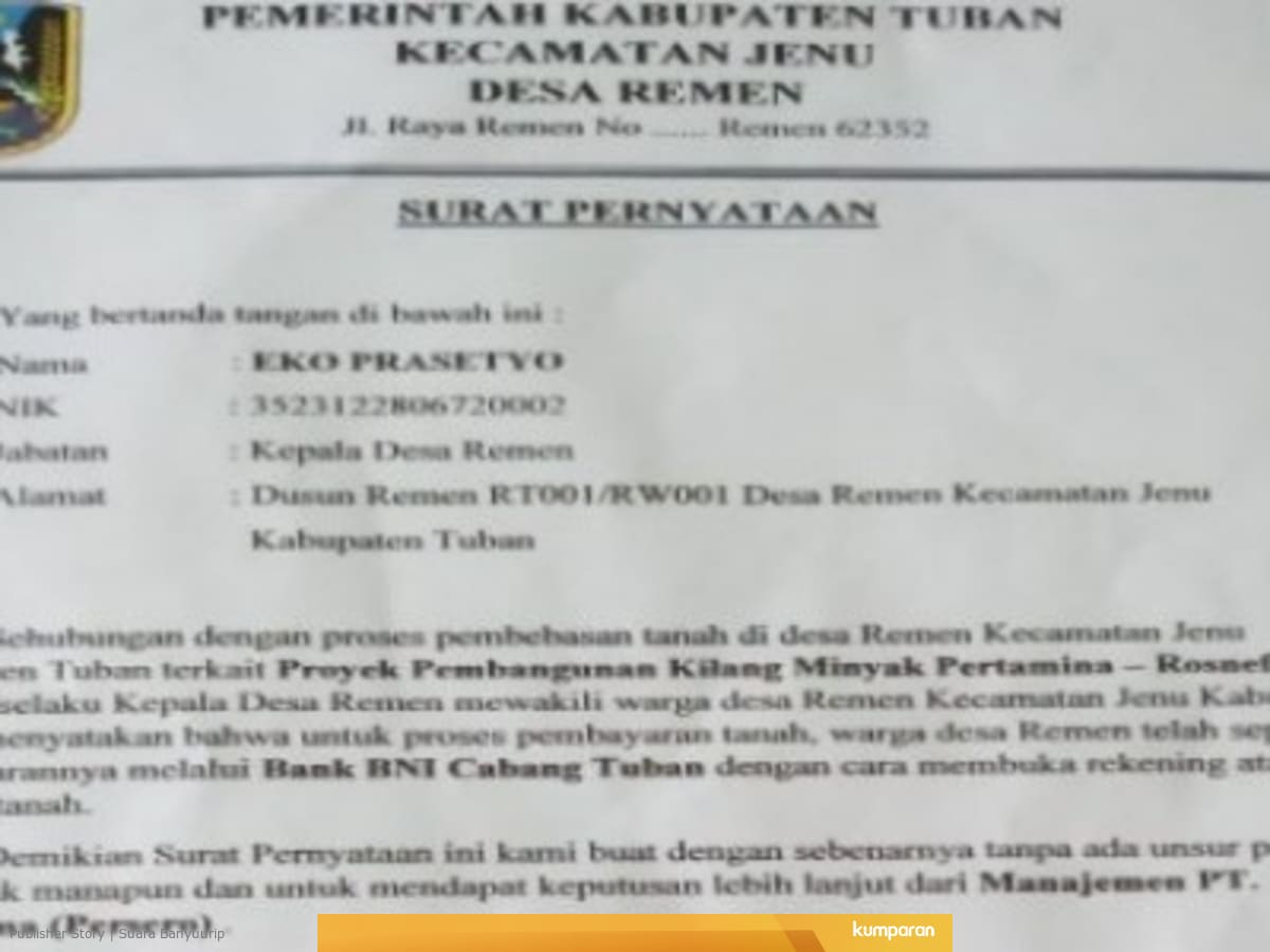27 Contoh Surat Pernyataan Vendor Bni Kumpulan Letter