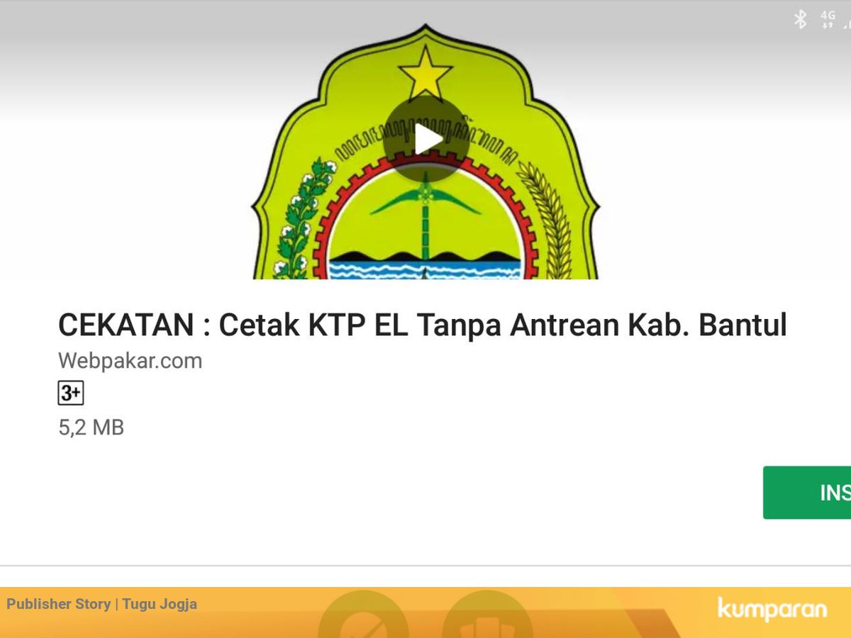 Cekatan Aplikasi Ktp Elektronik Ala Kabupaten Bantul Kumparan Com