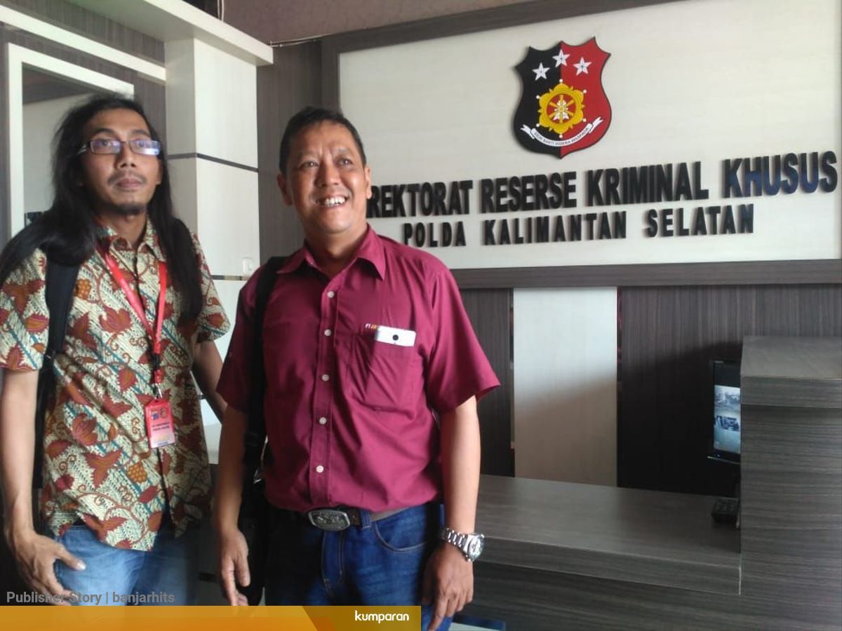 Kumpulkan Bukti Editor Banjarhits Id Penuhi Panggilan Polda Kumparan Com