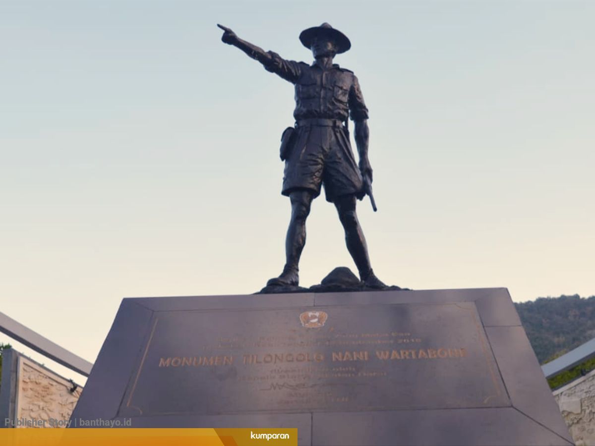 Melihat Monumen Patung Nani Wartabone Di Gorontalo Kumparan Com