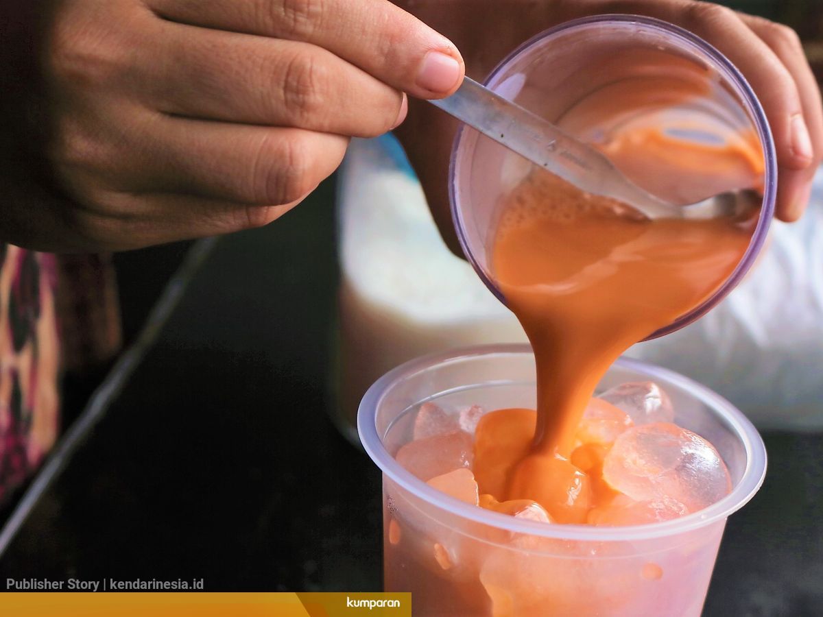Yuk Rasakan Kesegaran Fremilt Minuman Thai Tea Pertama Di Kendari Kumparan Com
