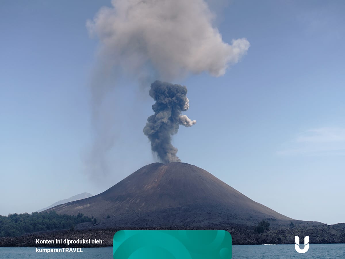 Menengok Kembali Sejarah Panjang Si Aktif Gunung Anak Krakatau Kumparan Com