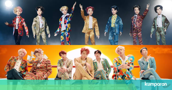 Intip Boneka BTS Buatan Mattel - kumparan.com