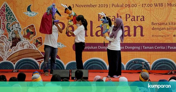 Antusiasme Anak-anak di Festival Dongeng Internasional 