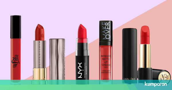 Rekomendasi kumparan 5 Lipstik Matte Warna Merah yang 