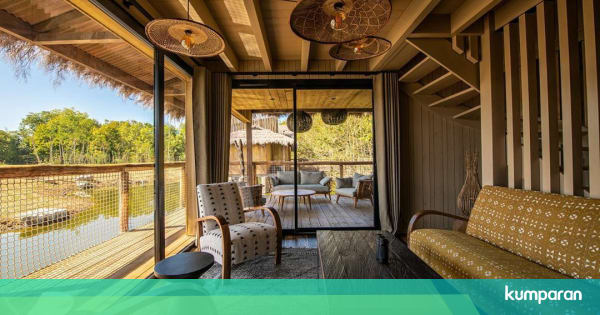 habitat gajah Taman Safari di Inggris Ini Tawarkan Menginap di Dekat 