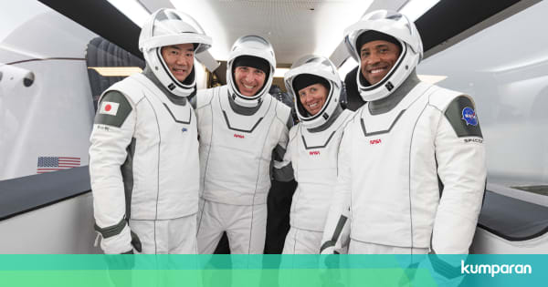 SpaceX dan NASA Kembali Sukses Bawa 4 Astronaut ke Luar ...