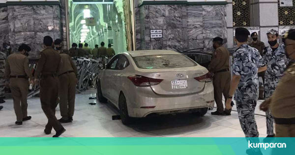 Pintu 89 King Fahad Masjidil Haram Rusak Akibat Diseruduk ...