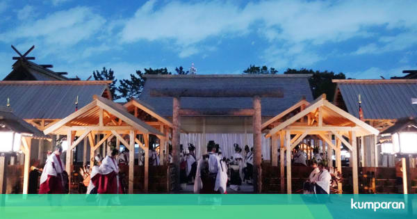 Foto: Daijosai, Ritual Terakhir Naruhito untuk Jadi Kaisar ...