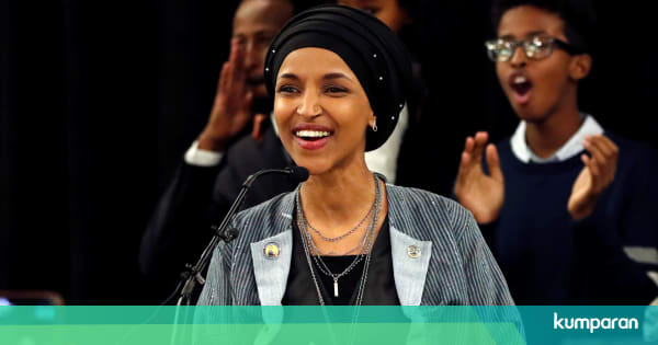 Power Woman Kisah Ilhan Omar Perempuan Hijab Pertama Di Kongres As Kumparan Com