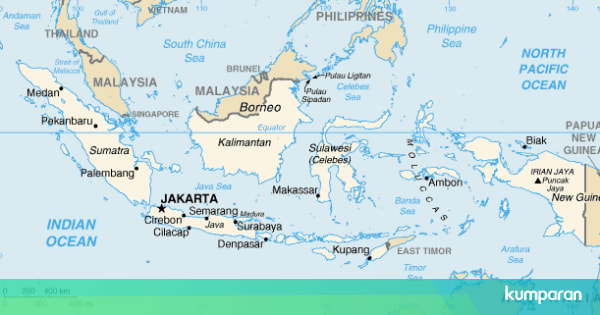 Letak Geografis dan Astronomis Indonesia Beserta