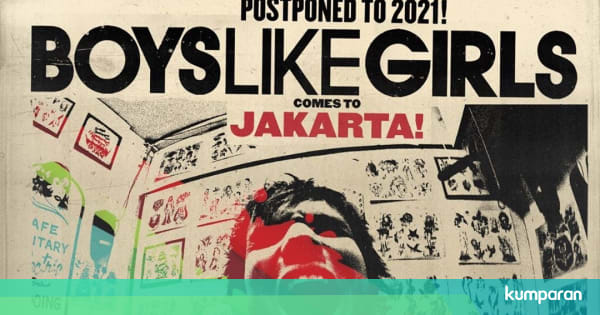 Konser Boys Like Girls di Jakarta Kembali Ditunda sampai ...