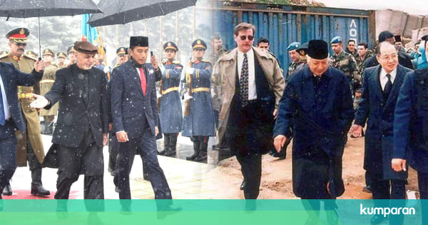 Membandingkan Kunjungan Jokowi Dan Soeharto Ke Negara Konflik Kumparan Com