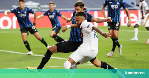 Man of the Match Atalanta vs PSG: Neymar - kumparan.com