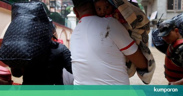 55 Orang Tewas Akibat Banjir Bandang di Kathmandu, Nepal 