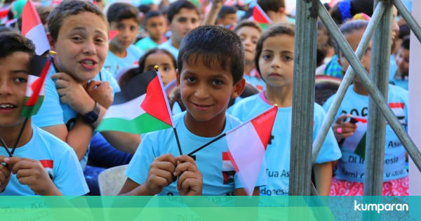 320 Anak Palestina Mendapat Orangtua Asuh Dari Indonesia Kumparan Com