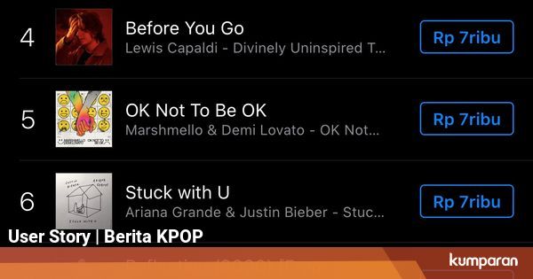 iTunes Chart Indonesia: BTS dan BLACKPINK Masih 'Rajai' 2 ...