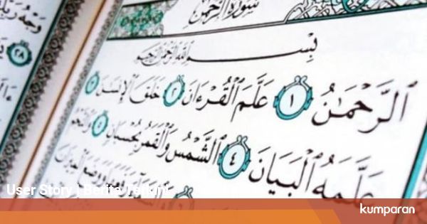 Bacaan Surat Ar Rahman Lengkap dengan Makna di Dalamnya ...