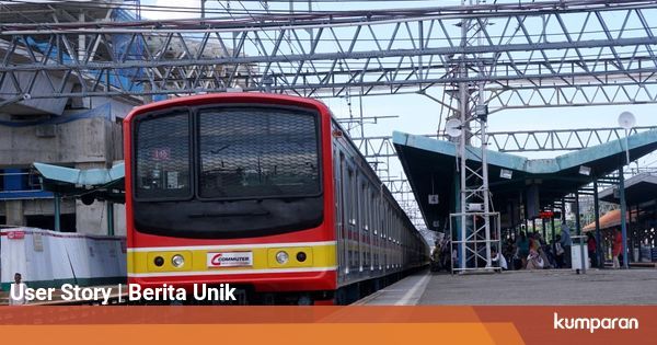 Video Viral Twitter: Running Text di KRL Commuter Line ...