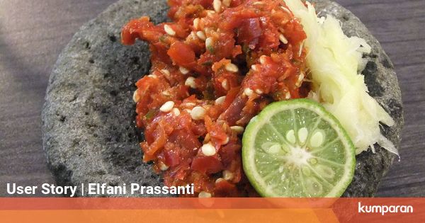 Cita Rasa Sambal Luat Dari Ntt Kumparan Com