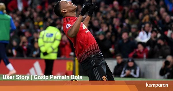 Gaya Baru Anthony Martial, Warganet: Mirip Thierry Henry 