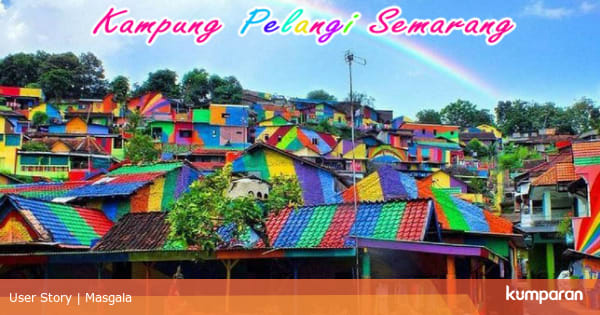 Kampung Pelangi Menjadi Wisata Baru Di Tengah Kota Semarang