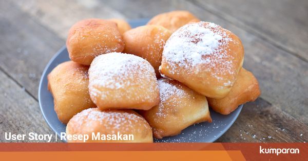 Resep Donat Kampung, Camilan Enak Buat Berakhir Pekan ...