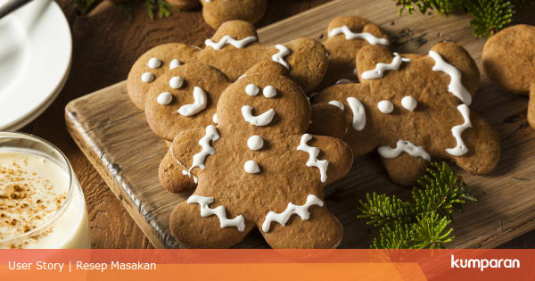 Resep Kue Jahe, Cookies Tradisional Khas Natal di Eropa ...