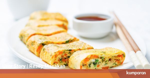 Resep Telur Dadar Gulung Sosis : Resep Telur Dadar Gulung ...