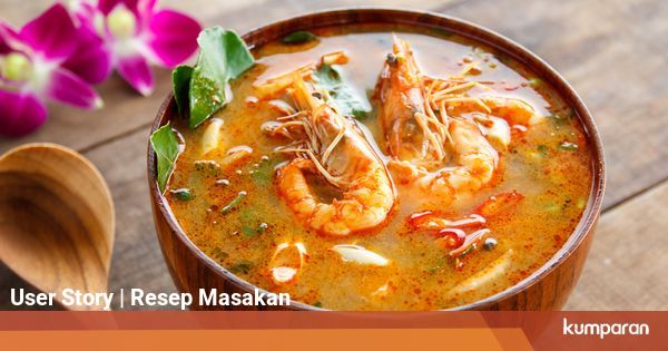  Resep  Tom Yam  Seafood Kuah Segar ala  Rumahan  kumparan com