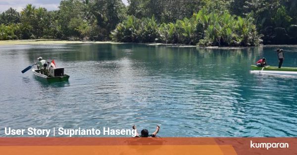 Viral Telaga Biru Ere Menerang Obyek Wisata Baru Di Bulukumba Yang Di