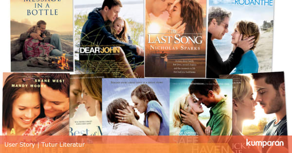 8 Novel Romantis Terbaik Karya Nicholas Sparks Part 1 Kumparan Com