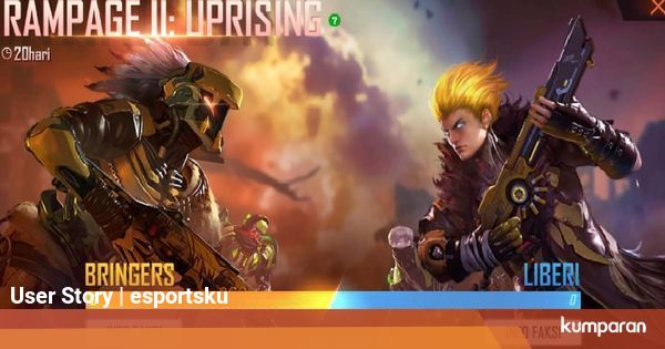 Free Fire Rampage Uprising Ii Mode Perang Faksi Ff Kumparan Com
